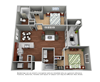 Two Bedroom, Two Bathroom Apartment at Meadows at Homestead in Logan, UT